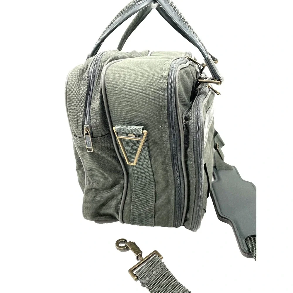 American Tourister Carry On Soft Side Overnight Luggage Tote Olive Color w/Strap